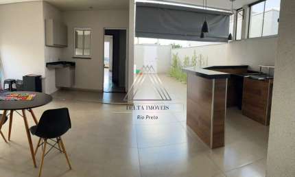 Casa em Condomínio à Venda em São José do Rio Preto-SP, Bairro Condomínio Pacaembu Reserva - 2 Quartos, 1 Sala, 1 Banheiro, 2 Vagas!