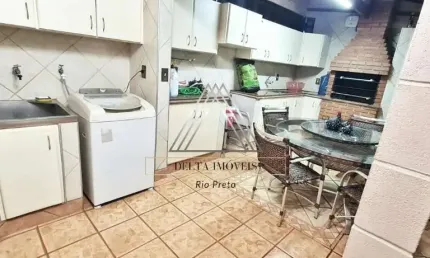 Impecável casa à venda no jardim roseiral em são josé do rio preto-sp: 3 quartos, 1 suíte, 2 salas, 2 banheiros, 2 vagas, 200m².