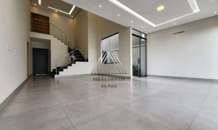 Casa de luxo à venda em condomínio no Residencial Setlife II, Mirassol-SP: 3 quartos, 3 suítes, 2 salas, 5 banheiros, 4 vagas de garagem, 200m².