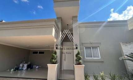 Luxuosa casa em condomínio à venda em São José do Rio Preto-SP, Village Damha Rio Preto I: 3 quartos, 2 suítes, 1 sala, 5 banheiros, 4 vagas, 242m².