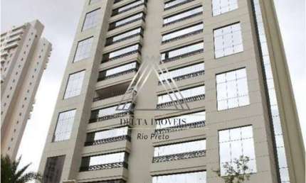 Cobertura de luxo à venda em São José do Rio Preto-SP, bairro Bom Jardim: 4 quartos, 3 suítes, 2 salas, 6 banheiros, 4 vagas, 437,98m².