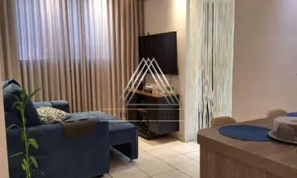 Apartamento à venda em São José do Rio Preto-SP, no bairro Rios Di Itália, com 2 quartos, 1 sala, 1 banheiro e vaga de garagem
