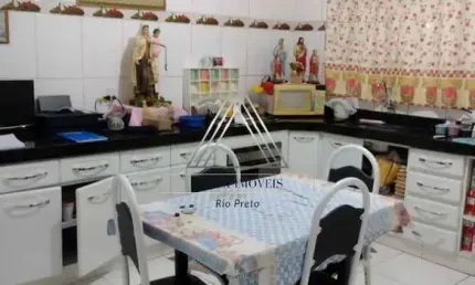 Imperdível oportunidade! Casa à venda em São José do Rio Preto-SP, Residencial Nato Vetorasso: 3 quartos, 2 salas, 1 banheiro, 2 vagas de garagem, 120m².