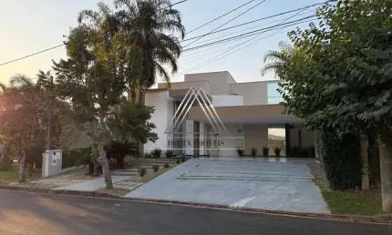 Casa de Luxo à Venda em Condomínio Exclusivo em São José do Rio Preto-SP, Parque Residencial Damha I - 4 Quartos, 3 Suítes, 2 Salas, 6 Banheiros, 4 Vagas, 338m².