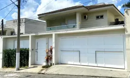 Casa Alto Padrão para Venda em Mogi das Cruzes, Vila Oliveira, 3 dormitórios, 3 suítes, 4 banheiros, 4 vagas