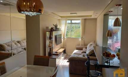 Apartamento para Venda em Mogi das Cruzes, Loteamento Mogilar, 2 dormitórios, 1 suíte, 2 banheiros, 1 vaga