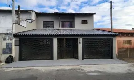 Casa Alto Padrão para Venda em Mogi das Cruzes, Jardim Marica, 5 dormitórios, 2 suítes, 5 banheiros, 3 vagas