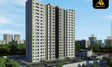 Apartamento à venda em Sorocaba no bairro Caguaçú com 2 quartos
