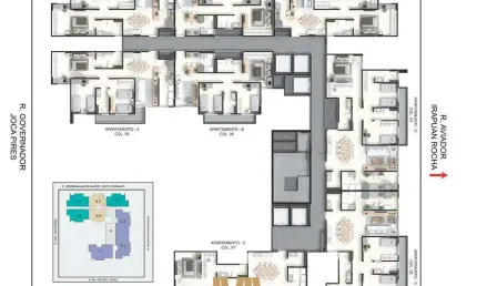 Apartamento com 3 quartos à venda no Jóquei, Teresina 
