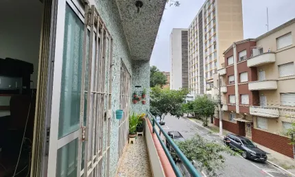 Vila Buarque | Varanda|103 m² |3 quartos |Reformado| São Paulo-SP.
