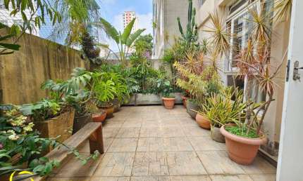 Campos Elíseos | 2 Quartos | 104 m2 | Quintal | Metrô Marechal