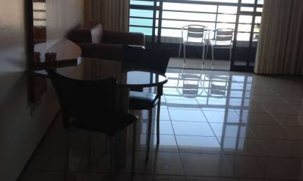 FLAT 42m COM VARANDA VISTA MAR ANDAR ALTO EM MEIRELES