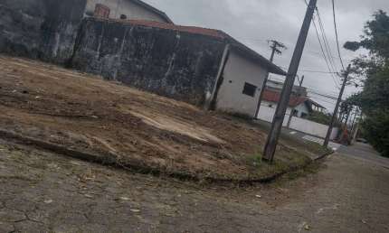 Terreno à venda na Avenida Alabrasto, 7, Belmira Novaes, Peruíbe