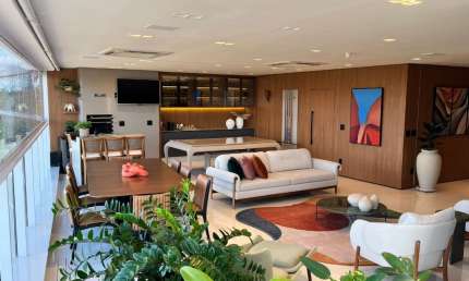 Sua Varanda Gourmet dos Sonhos: Apartamento de Alto Padrão à Venda.  Edifício CENA DU PARC