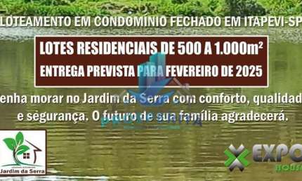Terreno à venda na Estrada Boa Vista, Transurb, Itapevi, 500 m2 por R$ 240.000