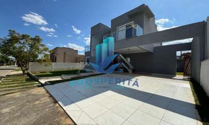 Residencial Vila Real - Vargem Grande Paulista - Casa no Res. Vila Real - 3 Suítes, 257 m² -  R$ 980.000 - Vargem G. Paulista/SP