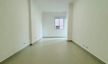 Apartamento 1 Dormitório com Vista Mar em Frente à Praia!