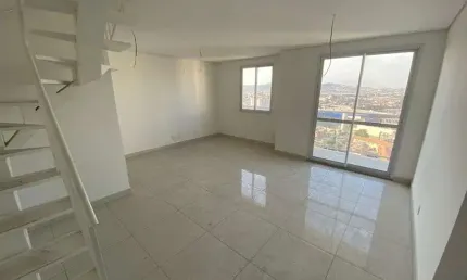 Cobertura para venda possui 115 metros quadrados com 2 quartos