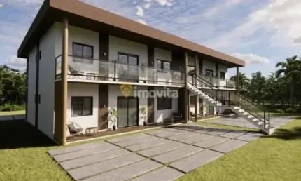 Flat com 1 quarto à venda na Rua Presidente Vargas, Coroa Vermelha, Santa Cruz Cabrália