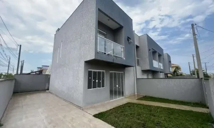 Sobrado para Venda em Guaratuba, Balneário Eliane, 3 dormitórios, 3 suítes, 2 banheiros, 3 vagas