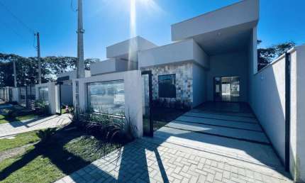 Casa para Venda em Guaratuba, Cohapar, 3 dormitórios, 1 suíte, 1 banheiro, 1 vaga