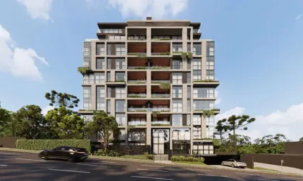 Cobertura Duplex para Venda em Curitiba, Mossunguê, 3 dormitórios, 3 suítes, 1 banheiro, 2 vagas