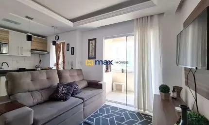 Excelente apartamento semi mobiliado com 2 quartos à venda, vila operária, itajaí