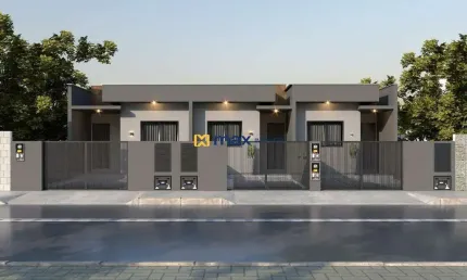 Venda: casa geminada 74m² - 1 suíte + 2 dormitórios, gravatá, navegantes