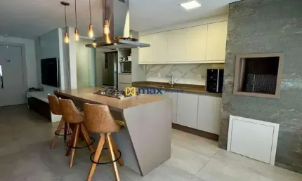 Apartamento mobiliado com 3 quartos (1 suíte), fazenda, itajaí