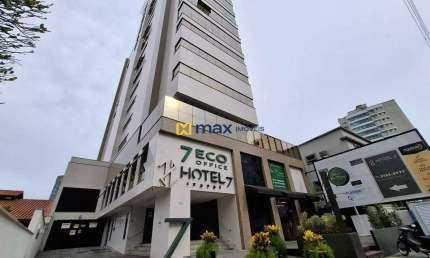 Excelente sala comercial à venda, semi mobiliada, Fazenda, ItajaÍ