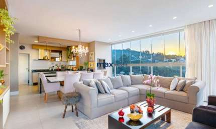 Excelente apartamento semi mobiliado, 3 suítes, Fazenda, Itajaí