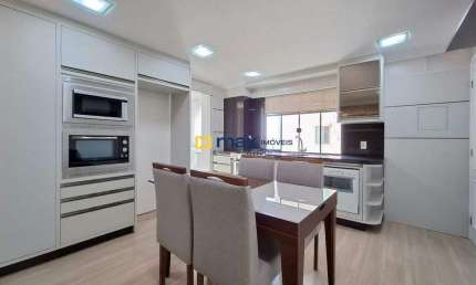 Apartamento semi mobliado à venda com 3 suítes, fazenda, itajaí