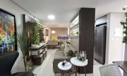 Apartamento semi mobiliado com 2 suítes à venda, são joão, itajaí