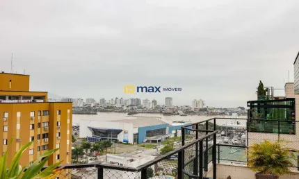 Excelente cobertura duplex mobiliada com vista mar à venda, 3 suítes, Fazenda