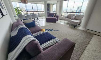 Apartamento amplo mobiliado com 4 suítes (1 master), à venda, Centro, Itajaí