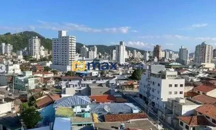 Apartamento semi mobiliado com 2 dormitórios (1 suíte), centro, itajaí