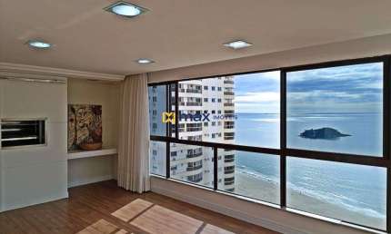 Apartamento alto padrão com 4 quartos (2 suítes) e linda vista para o mar em Balneário Camboriú