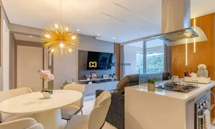 Amplo apartamento semi mobiliado à venda com 2 suítes no bairro ressacada em itajaí