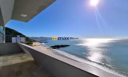 Excelente apartamento amplo, mobiliado com 1 suíte e 2 demi suítes, vista mar à venda no bairro Cabeçudas em Itajaí
