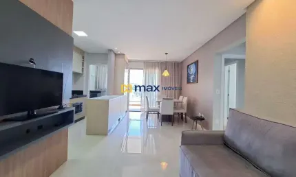 Excelente apartamento semi mobiliado com 2 suítes à venda no bairro fazenda em itajaí