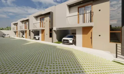 Casa duplex solta 3 suítes à venda em condomínio fechado, buraquinho- lauro de freitas- ba