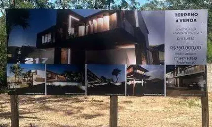 Terreno em condomínio fechado à venda na Aldeia da Serra, Barueri 
