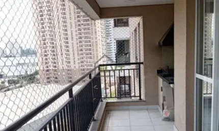 Condomínio Residencial Bellini Alphaville - Apartamento, 109 m² - venda por R$ 1.549.699,48 ou aluguel por R$ 8.045,29/mês - Centro Comercial Jubran - Barueri/SP