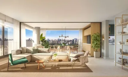 Apartamento com 3 quartos à venda na Rua dos Pinheiros, 100, Jardim Paulistano, São Paulo por R$ 3.100.000