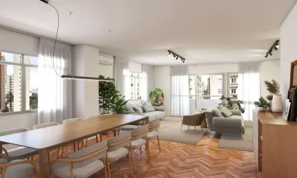 Apartamento com 3 quartos à venda na Rua Guarará, 365, Cerqueira César, São Paulo por R$ 2.850.000