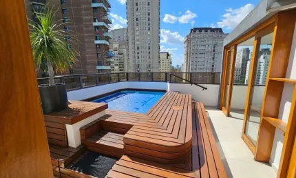 Cobertura com 2 quartos para alugar na Rua Jacurici, 184, Itaim Bibi, São Paulo por R$ 22.000