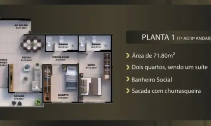 Apartamento com 2 quartos à venda na Rua dos Cardeais, Pedra Branca, Palhoça