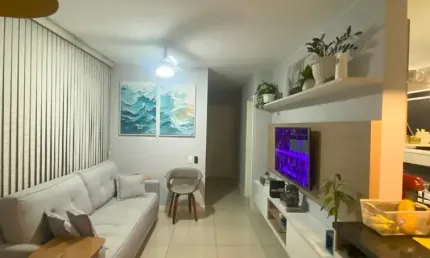 Lindo 3 Quartos com Vaga, Móveis Planejados em Condomínio Completo.
