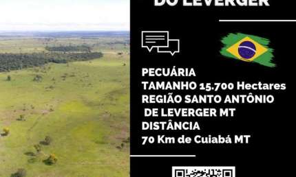 Fazenda para Venda em Santo Antônio do Leverger, Rural