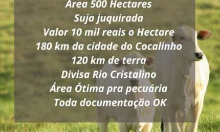 Fazenda à venda na Zona Rural, Cocalinho 